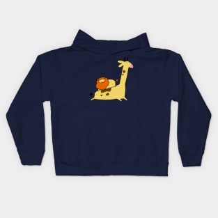 Lion and Giraffe Kids Hoodie